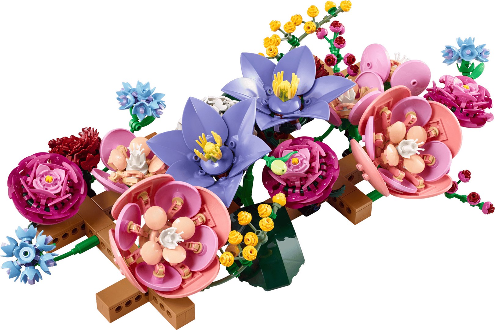 фото Блоковий конструктор LEGO Botanicals collection Квіткова стіна (11503) 2