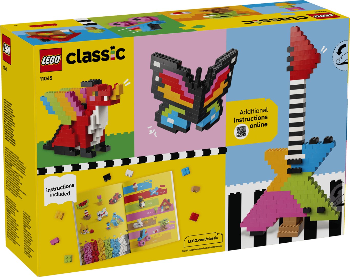 фото Блоковий конструктор LEGO Classic Креативні барвисті кубики (11045) 1