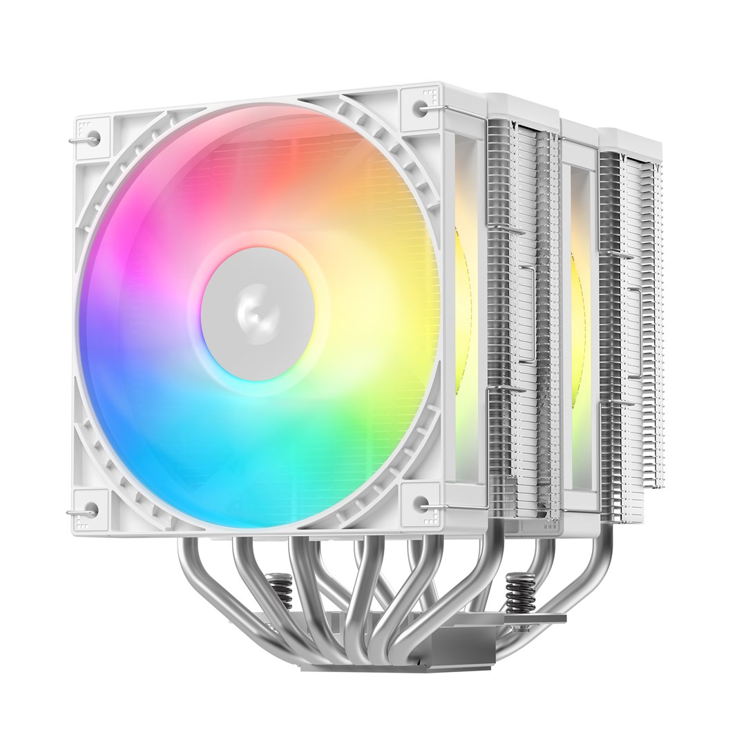 фото Повітряне охолодження Deepcool AG620 G2 WH ARGB (R-AG620-WHAMMG2-G) 1