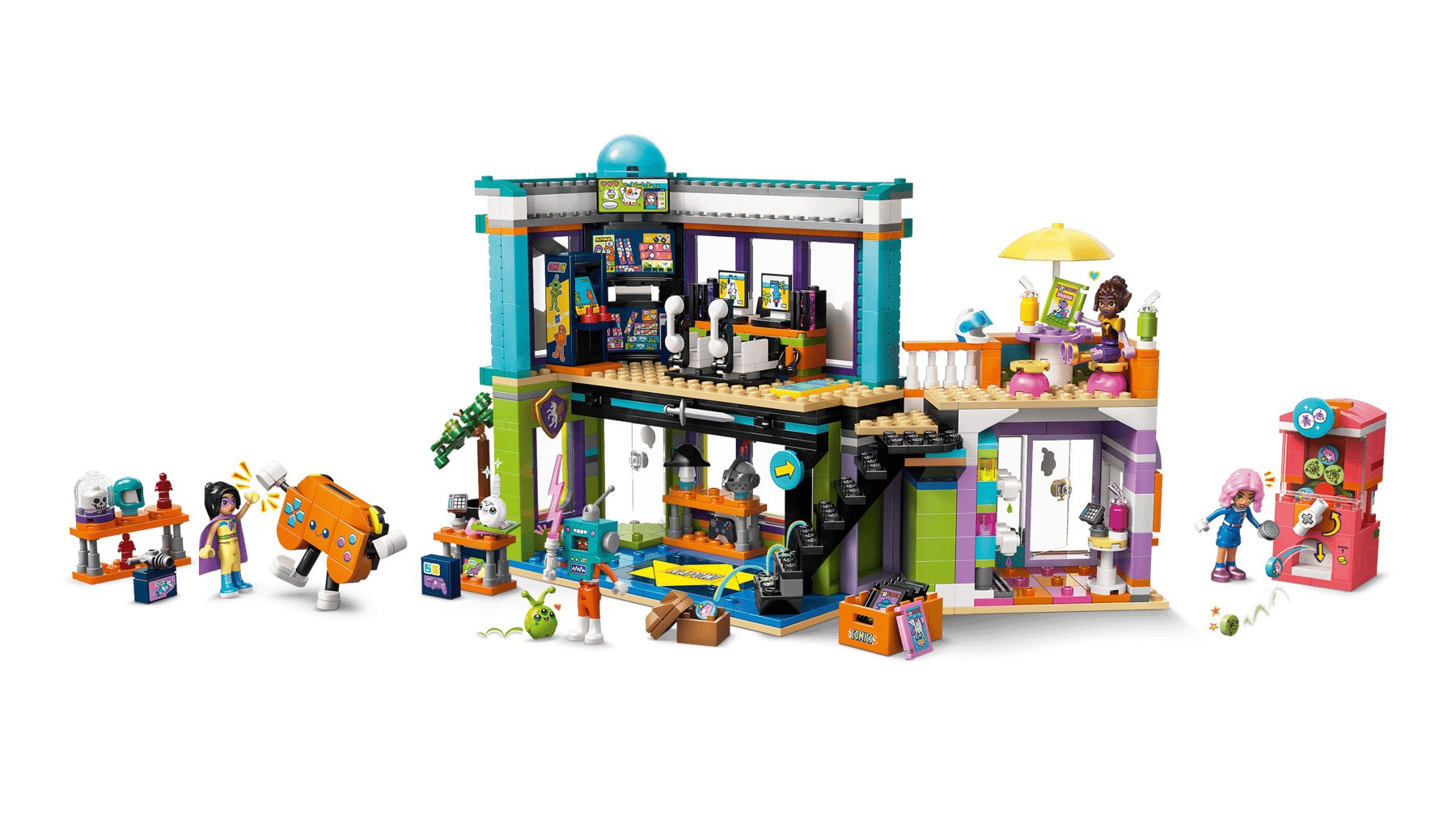 фото Блоковий конструктор LEGO Friends Comic Book and Game Store (42674) 3