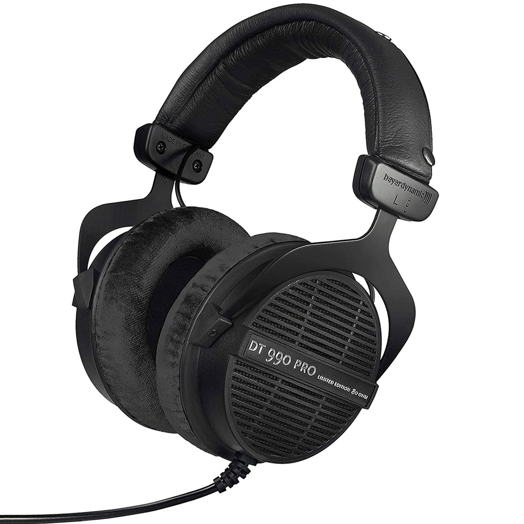 фото Навушники без мікрофону Beyerdynamic DT 990 PRO LB 80 Om Black Edition (529592) 1