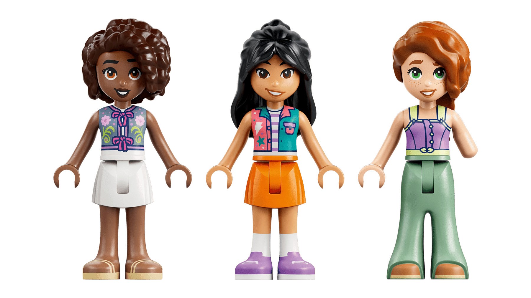 фото Блоковий конструктор LEGO Friends Карусель із квітами й чашками та казкова фотобудка (42702) 3
