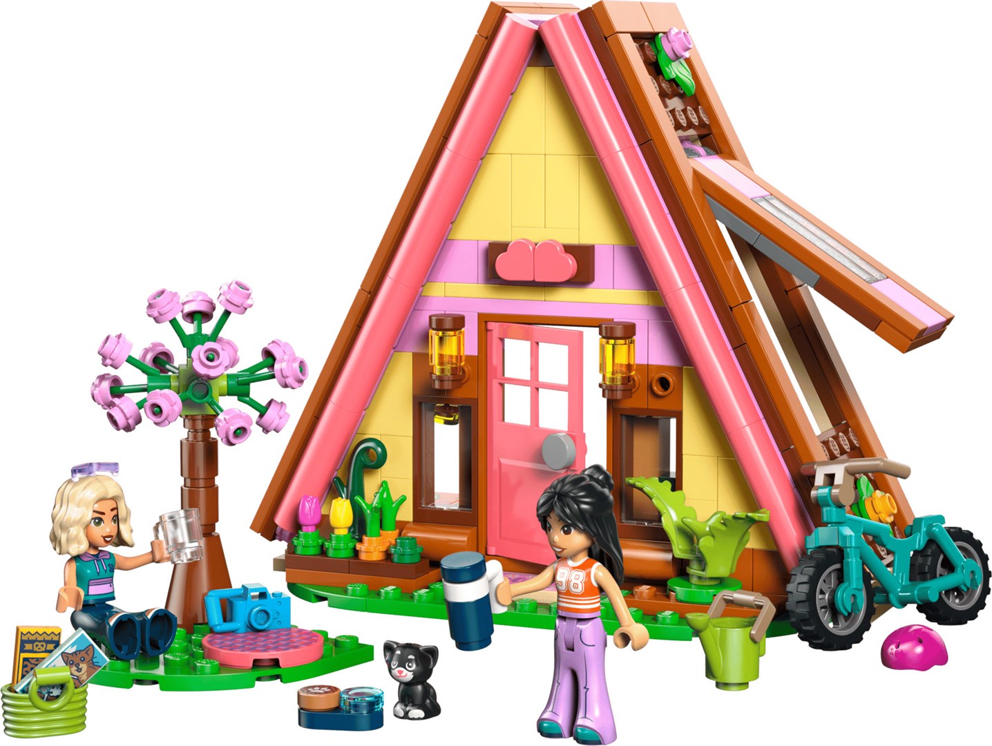 фото Блоковий конструктор LEGO Friends Будиночок для кемпінгу на природі (42682) 2