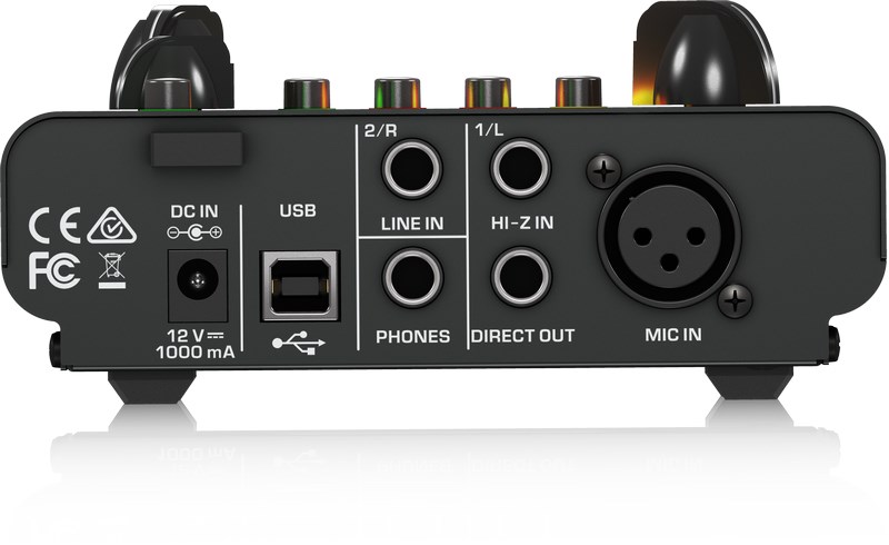 фото Мікрофонний передпідсилювач Behringer MIC500USB 3