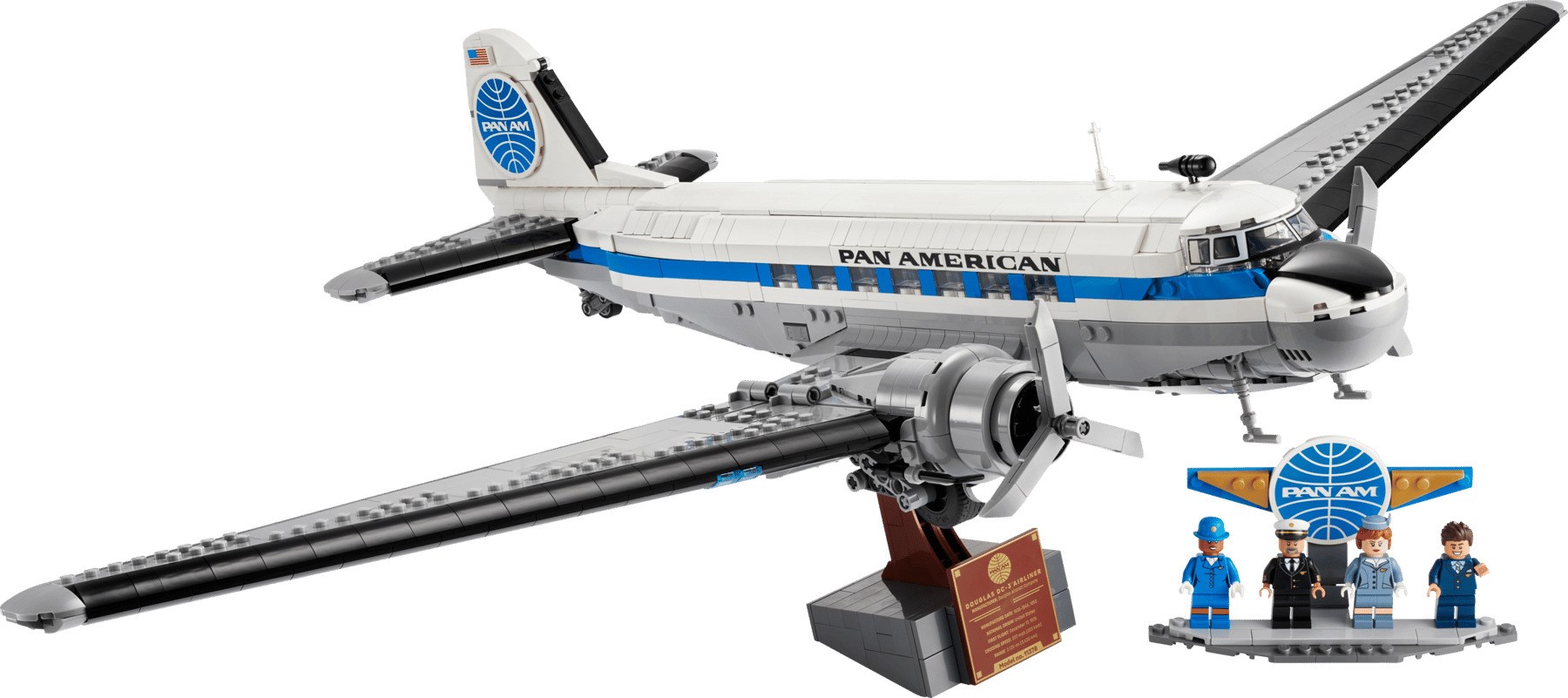 фото Блоковий конструктор LEGO Expert Авіалайнер Douglas DC-3 PAN AM (11378) 2