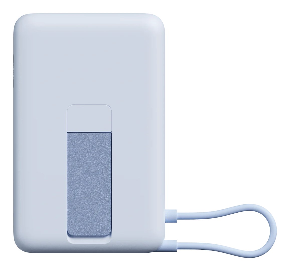 фото Зовнішній акумулятор (павербанк) Xiaomi Magnetic 10000mAh with Built-in Stand Blue (BHR08PCGL) 1