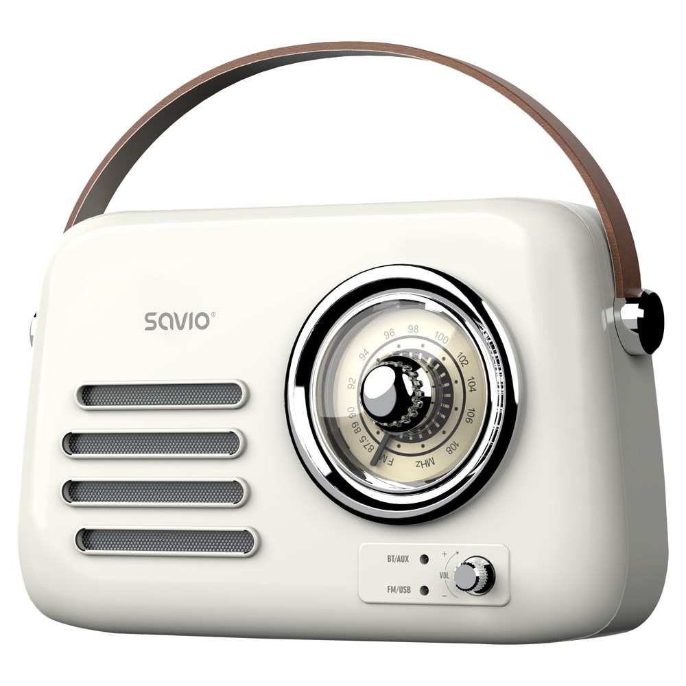 фото Радиоприемник Savio RS-02 White