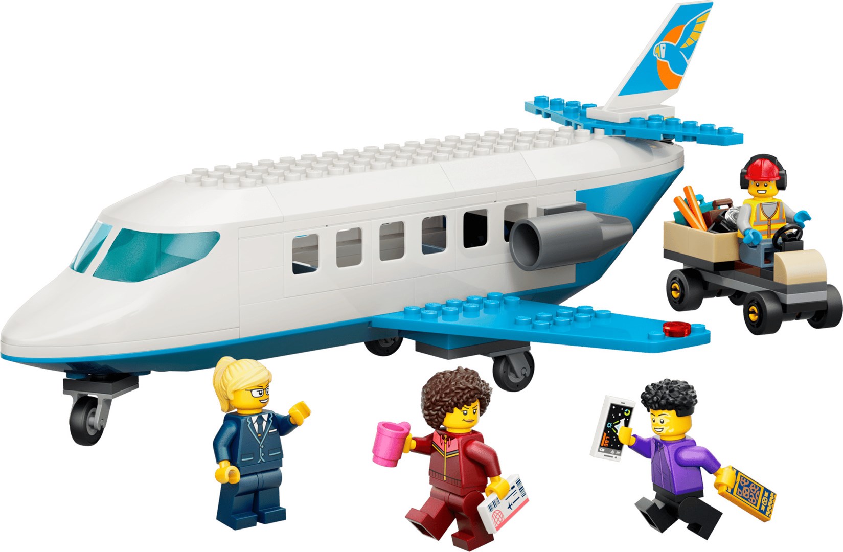 фото Блоковий конструктор LEGO City Пасажирський літак (60492) 2