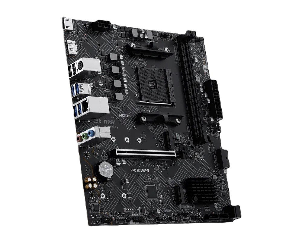 фото Материнська плата MSI Pro B550M-B 2
