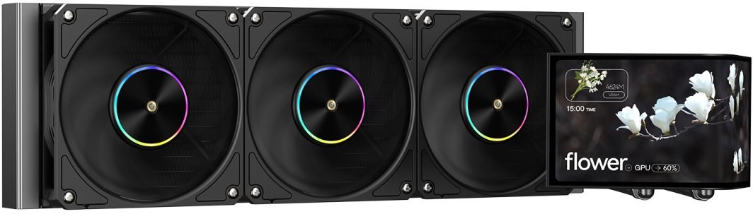 фото Водяне охолодження Krux HydroArc 360 Black (KRXE010) 2