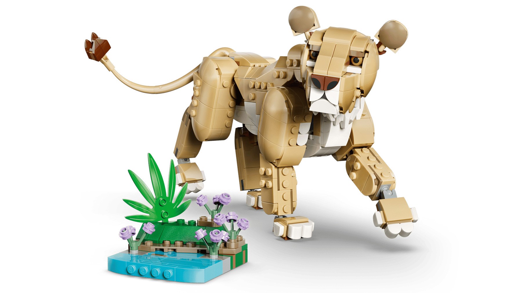 фото Блоковий конструктор LEGO Creator Дикі тварини: Величний лев (31386) 3