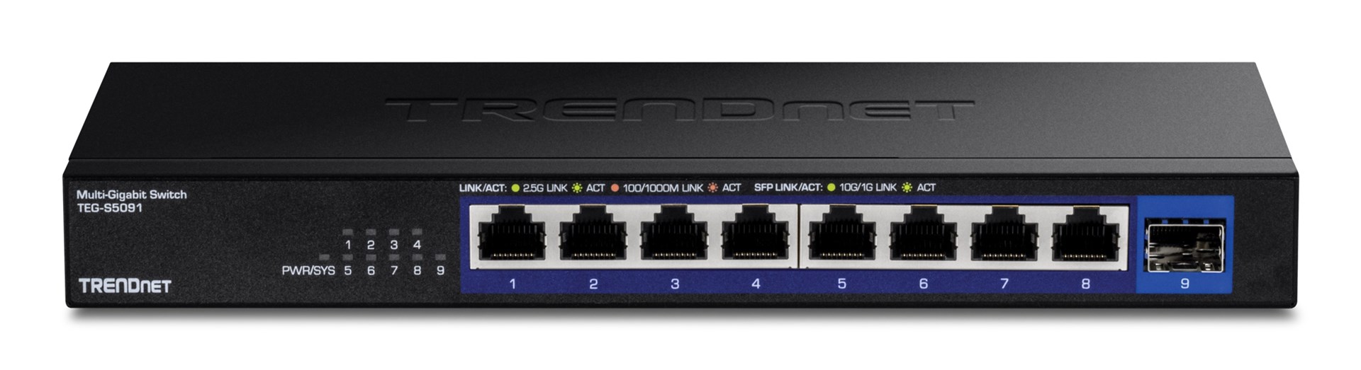 фото Комутатор некерований Trendnet TEG-S5091 1