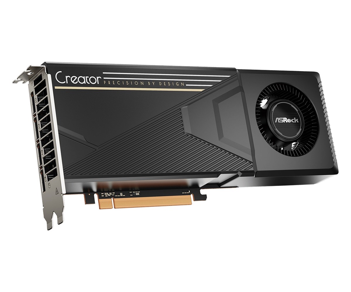 фото Видеокарта ASRock Radeon AI PRO R9700 Creator 32G (R9700 CT 32G)