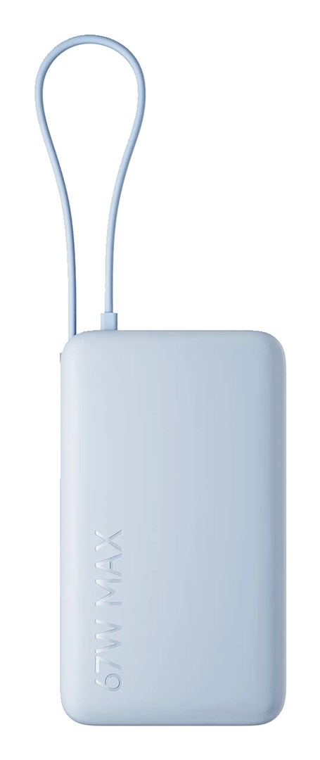 фото Зовнішній акумулятор (павербанк) Xiaomi 10000mAh 67W Ice Blue (BHR08NZGL) 3