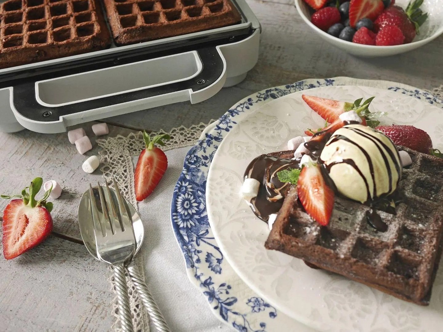 фото Вафельниця Breville DuraCeramic VST072X 2