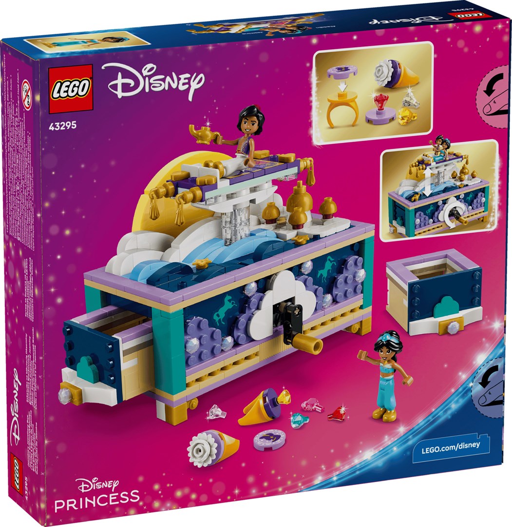 фото Блоковий конструктор LEGO Disney Princess Скринька для коштовностей Жасмін (43295) 1