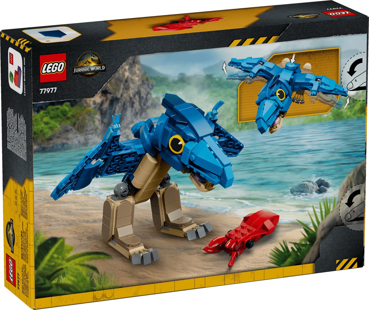 фото Блоковий конструктор LEGO Jurassic World Baby Dinosaur Pteranodon (77977) 1