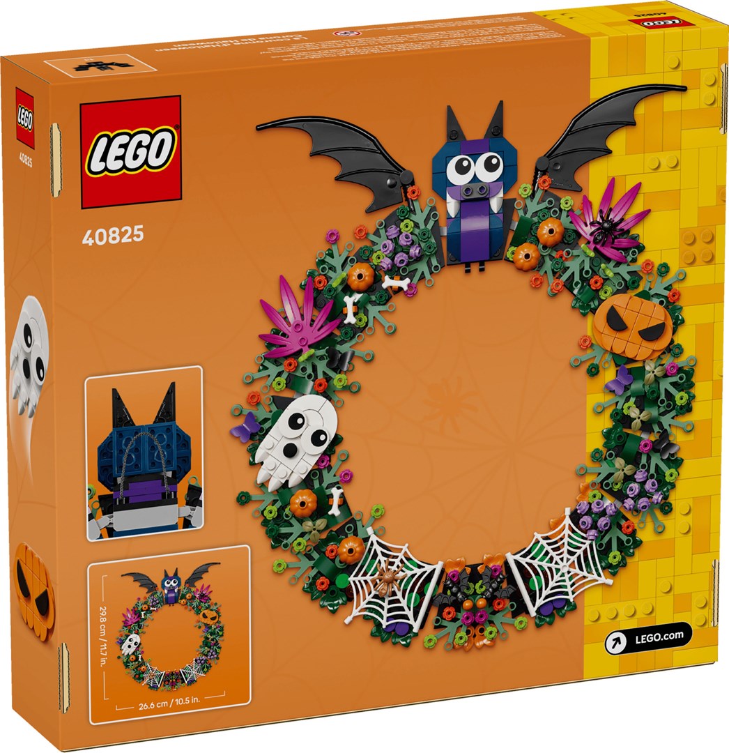 фото Блоковий конструктор LEGO Other Вінок на Гелловін (40825) 1