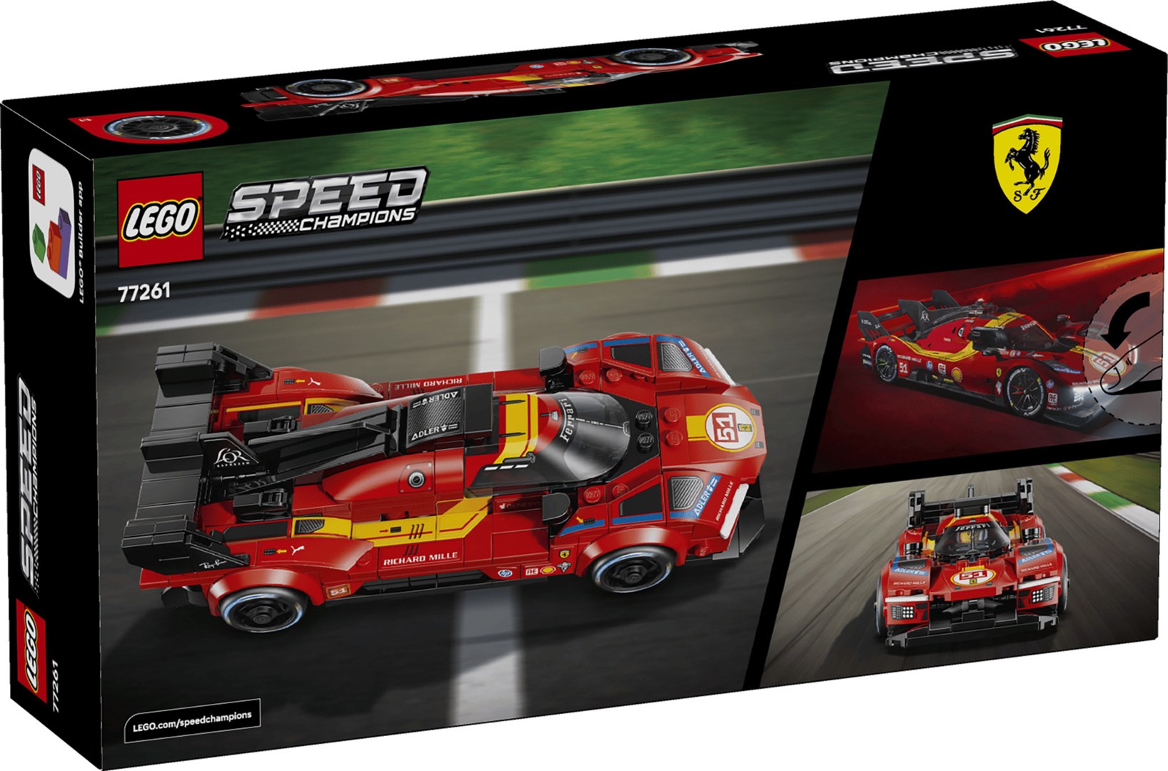 фото Авто-конструктор LEGO Speed Champions Ferrari 499P (77261) 1