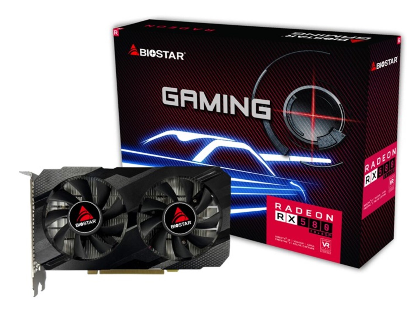 фото Відеокарта Biostar Radeon RX 580 8G (VA5815RF82) 1