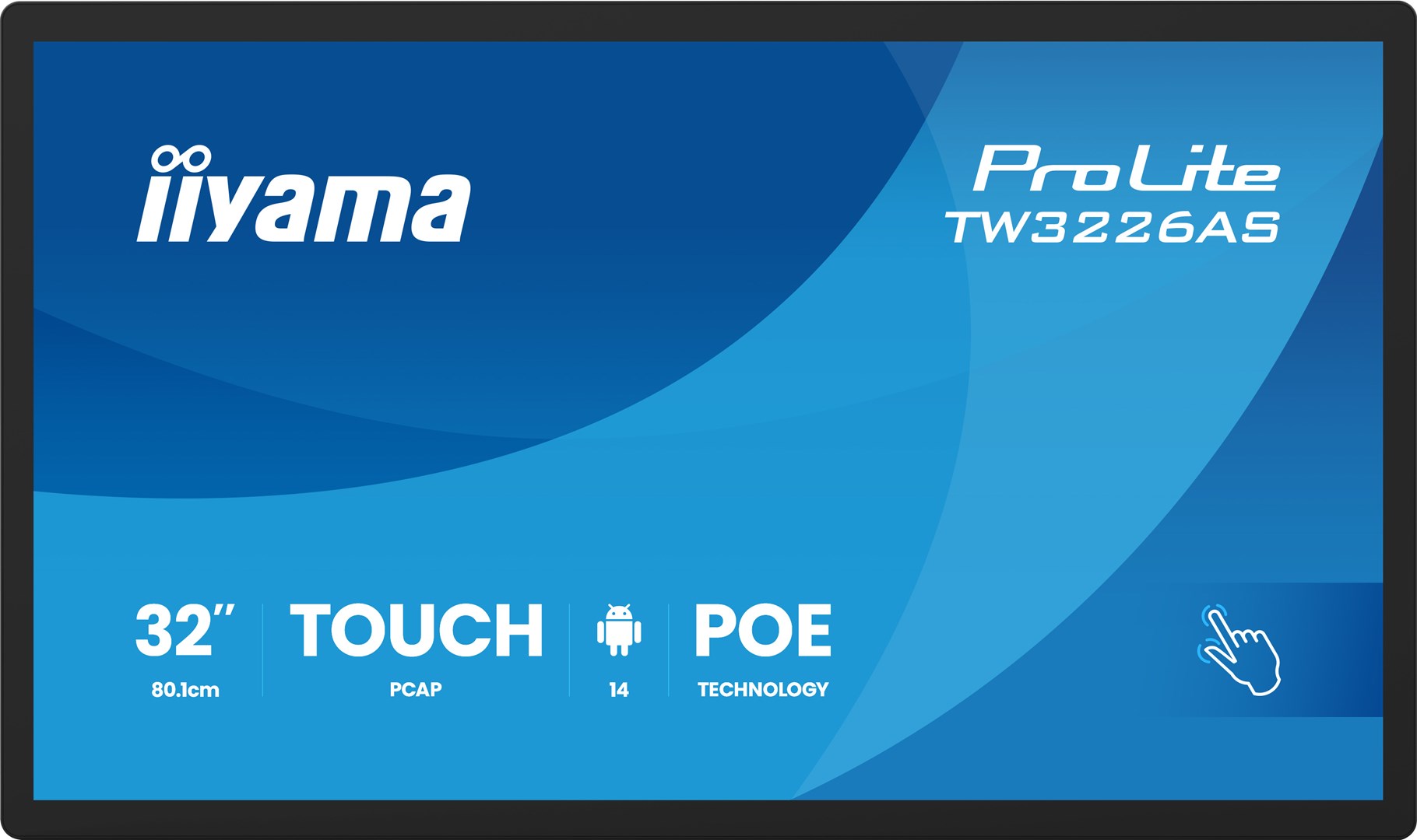 фото Інформаційний дисплей Iiyama ProLite TW3226AS-B3P 2