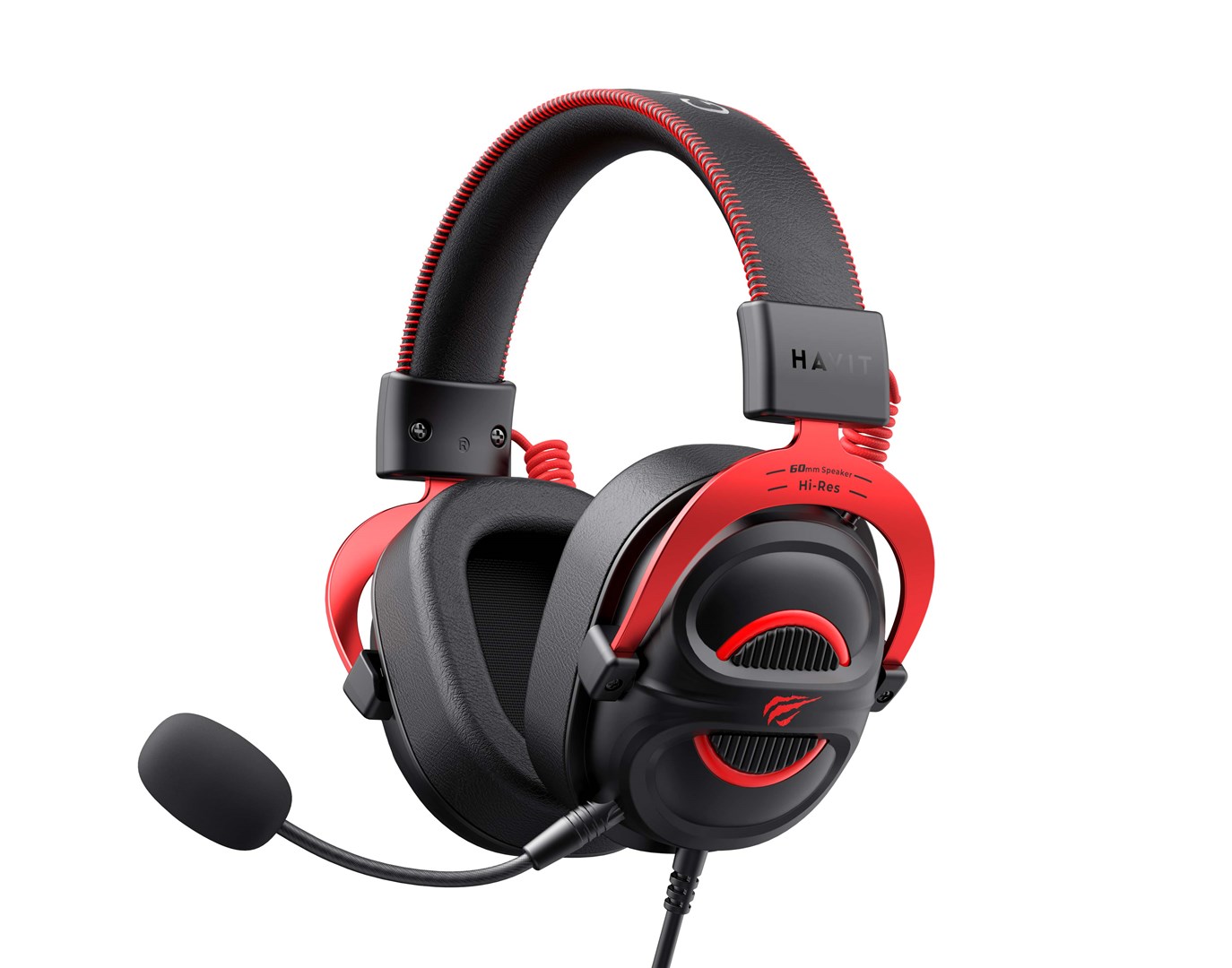 фото Навушники з мікрофоном Havit HV-H2002E Pro Black/Red