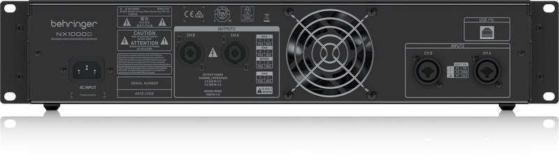 фото Підсилювач потужності Behringer NX1000D 3
