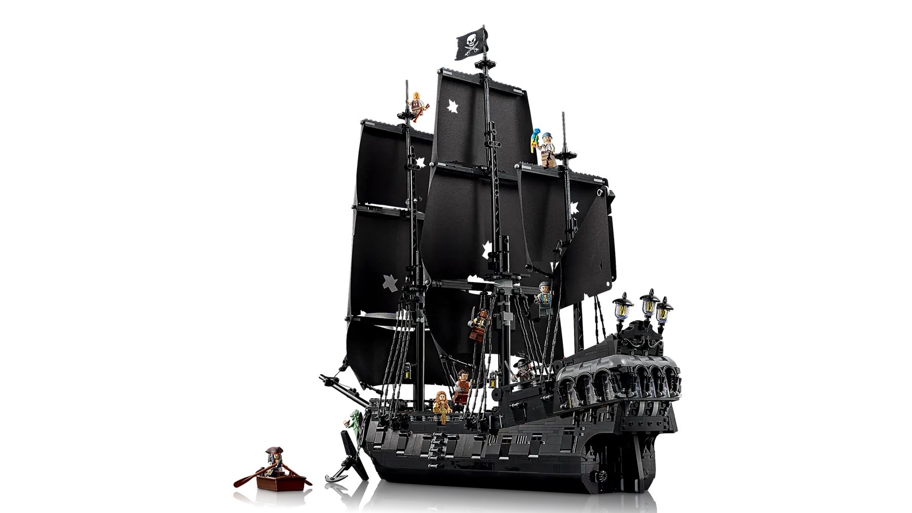 фото Блоковий конструктор LEGO Icons Піратський корабель капітана Джека Горобця (10365) 3