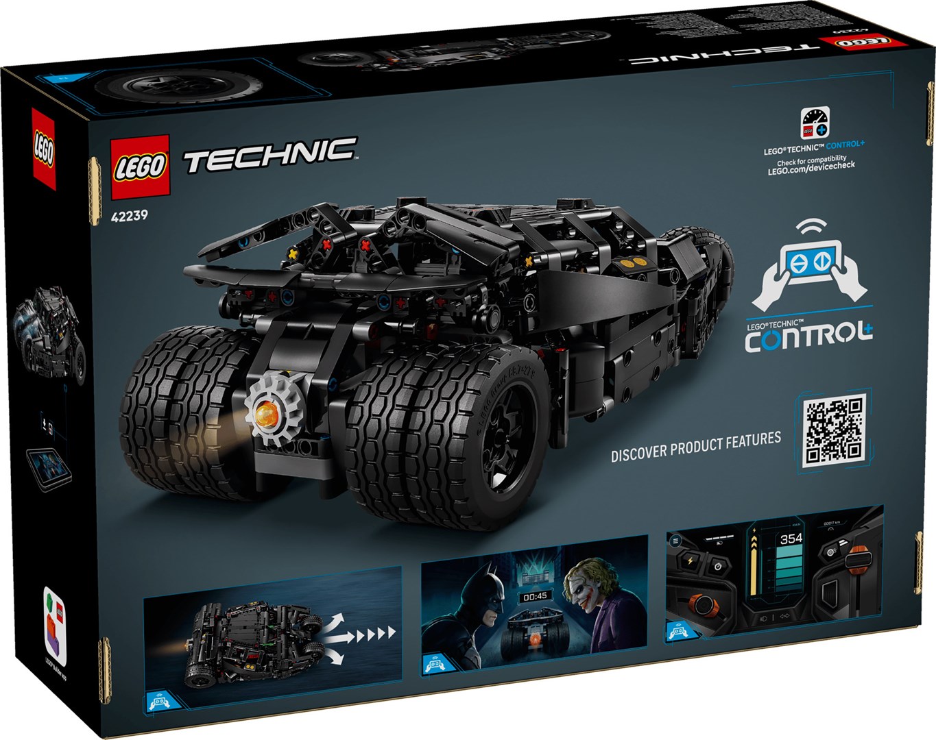 фото Блоковий конструктор LEGO Technic Batmobile Tumbler (42239) 1