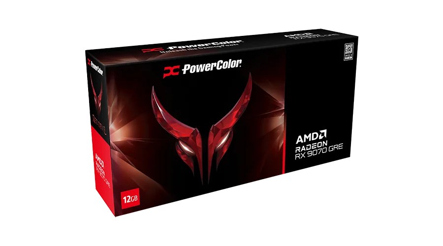 фото Відеокарта PowerColor Radeon RX 9070 GRE Red Devil (RX9070GRE 12G-E/OC) 1