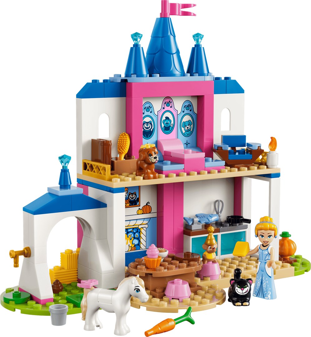фото Блоковий конструктор LEGO Disney Princess Замок Попелюшки та її друзів-тварин (43283) 2