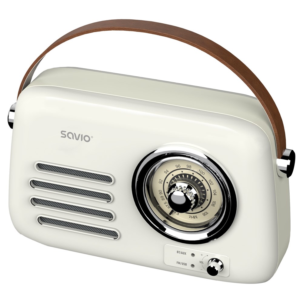 фото Радиоприемник Savio RS-02 White