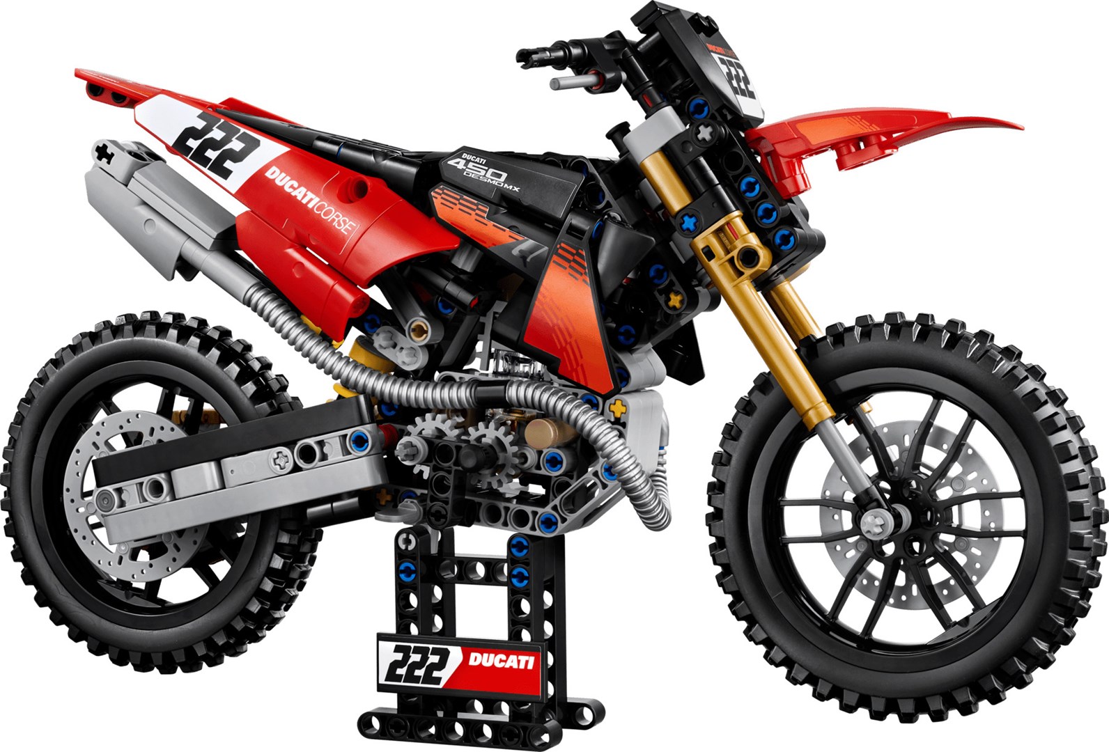 фото Блоковий конструктор LEGO Technic Ducati Desmo450 MX Factory Motorcycle (42238) 2