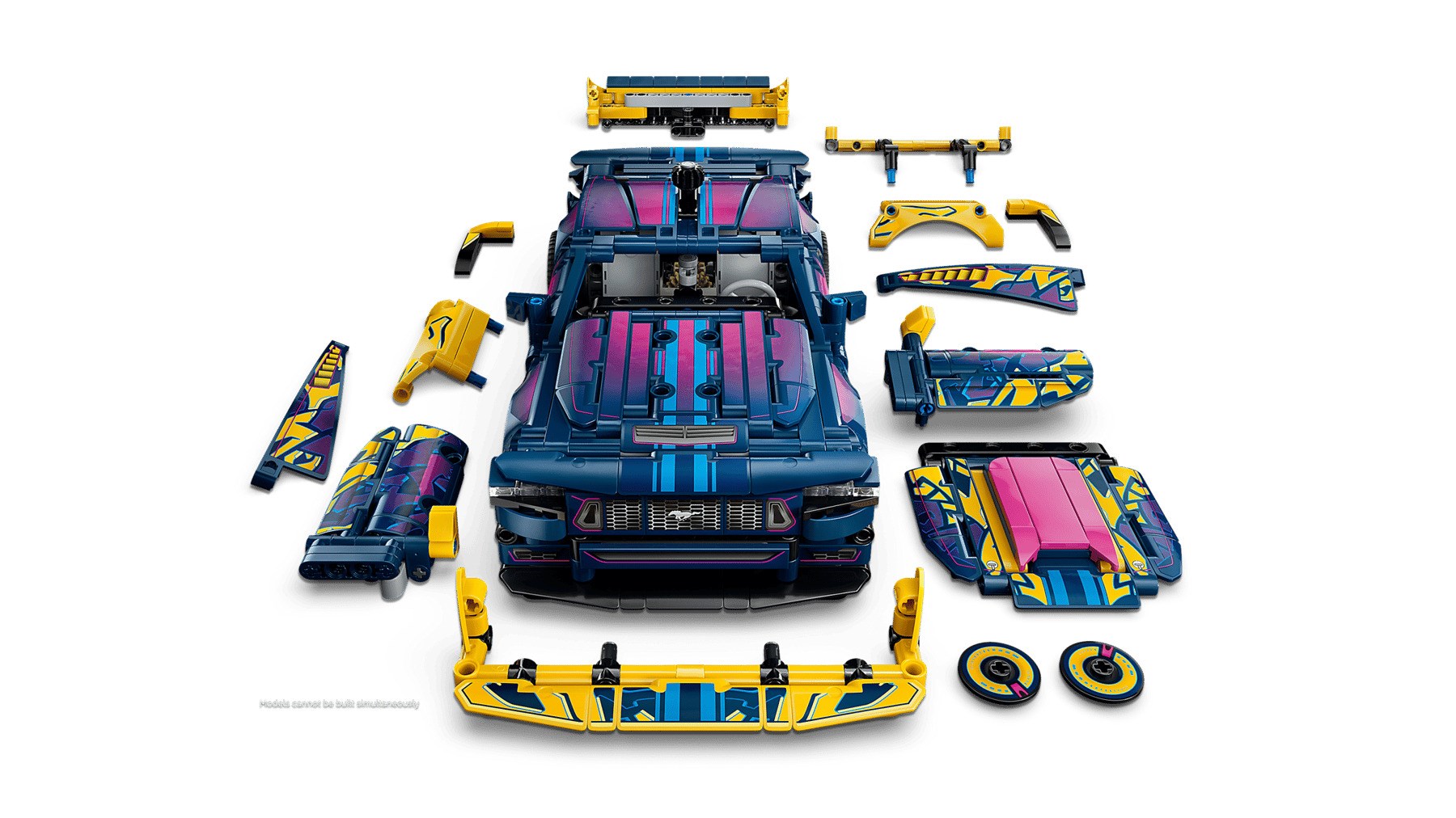 фото Блоковий конструктор LEGO Technic Custom Garage Ford Mustang GT Car (42236) 3