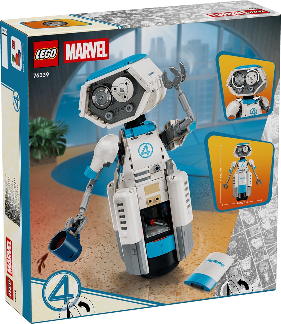 фото Блоковий конструктор LEGO Disney Junior Marvel The Fantastic Four H.E.R.B.I.E. (76339) 1