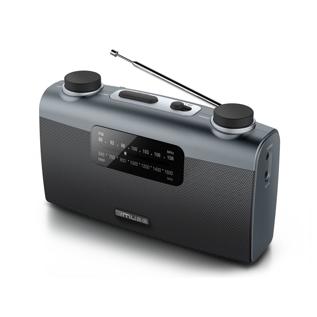 фото Радіоприймач Muse M-058 R Grey 3