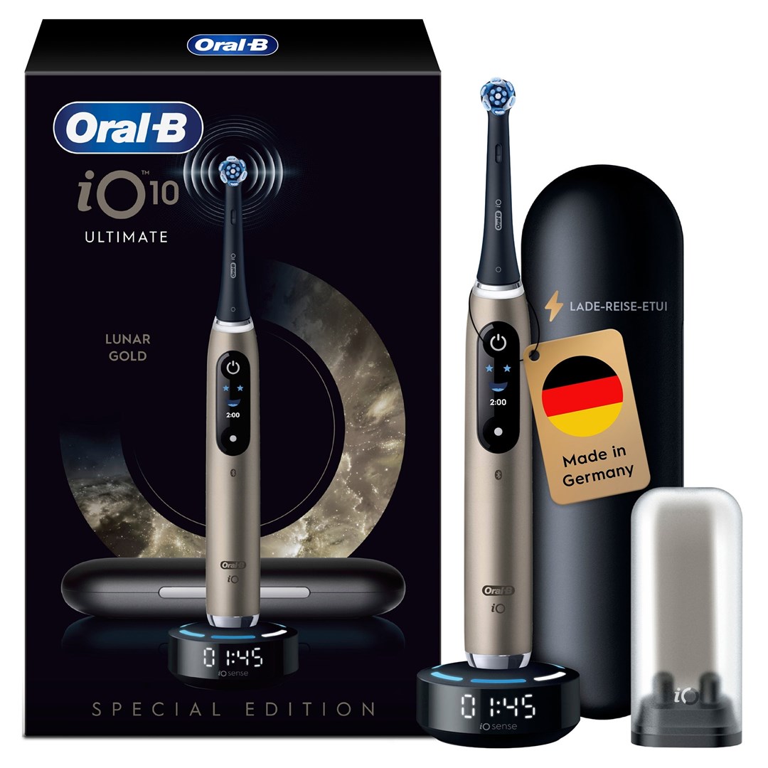 фото Електрична зубна щітка Oral-B iO Series 10 Special Edition Lunar Gold 1