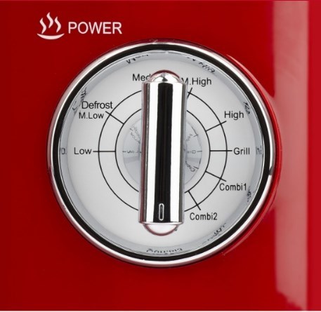 фото Мікрохвильовка Girmi FM2102 Red 3