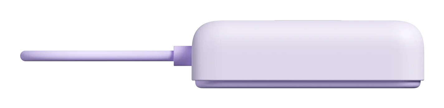 фото Зовнішній акумулятор (павербанк) Xiaomi Magnetic 10000mAh with Built-in Stand Purple (BHR08PAGL) 2