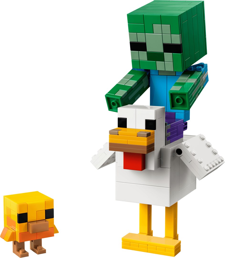 фото Блоковий конструктор LEGO Minecraft Chicken Jockey (21582) 2