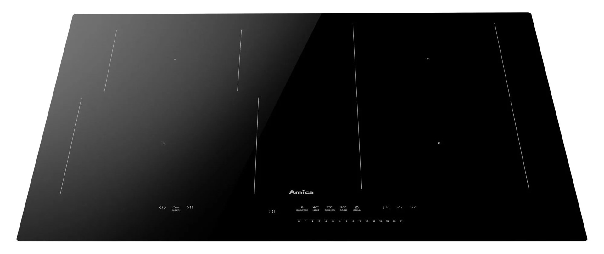 фото Електрична варильна поверхня Amica PIM6541PHTSUN 3.0 1