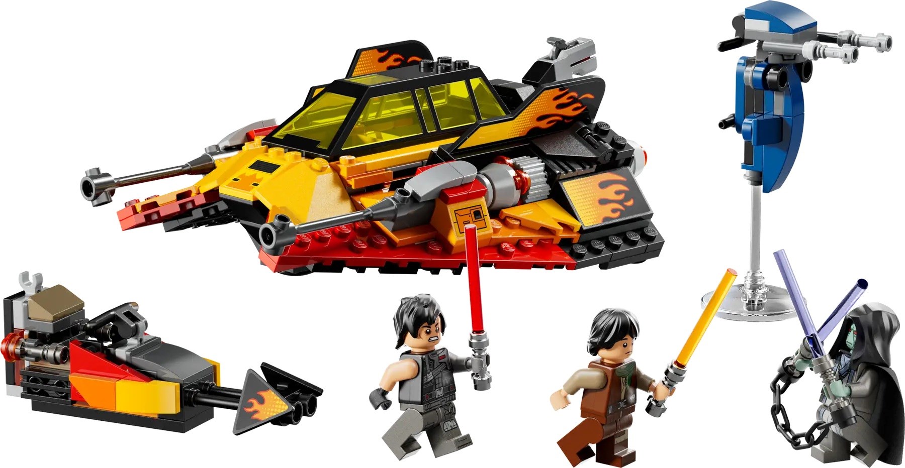 фото Блоковий конструктор LEGO Star Wars The Force Burner Сніжний винищувач (75414) 3