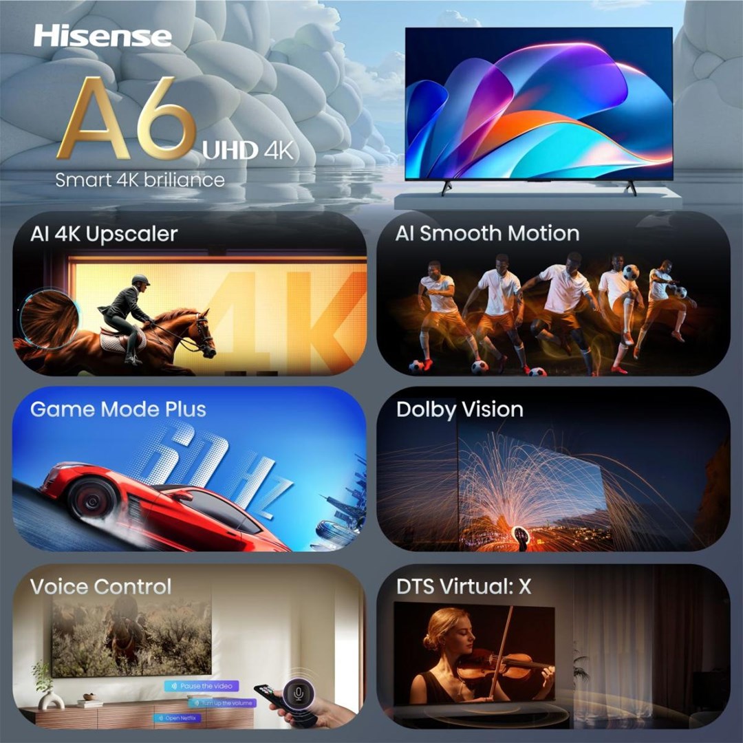 фото Телевізор Hisense 43A6S 3
