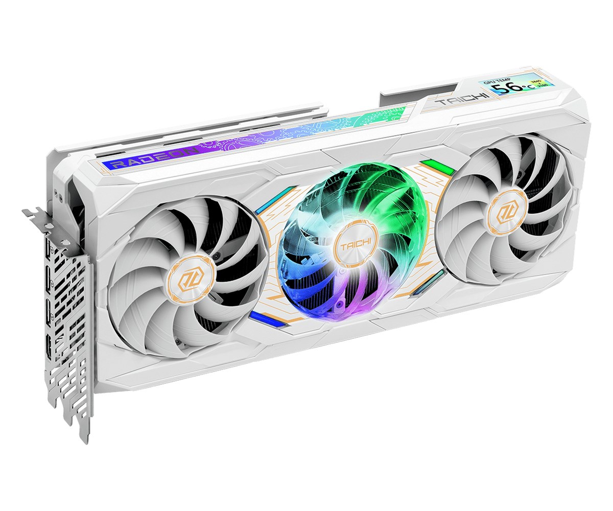 фото Відеокарта ASRock Radeon RX 9070 XT Taichi White 16GB OC (RX9070XT TCW 16GO) 2