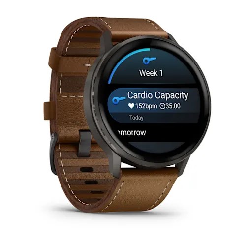 фото Смарт-годинник Garmin Venu 4 45mm Brown (010-03014-03) 2