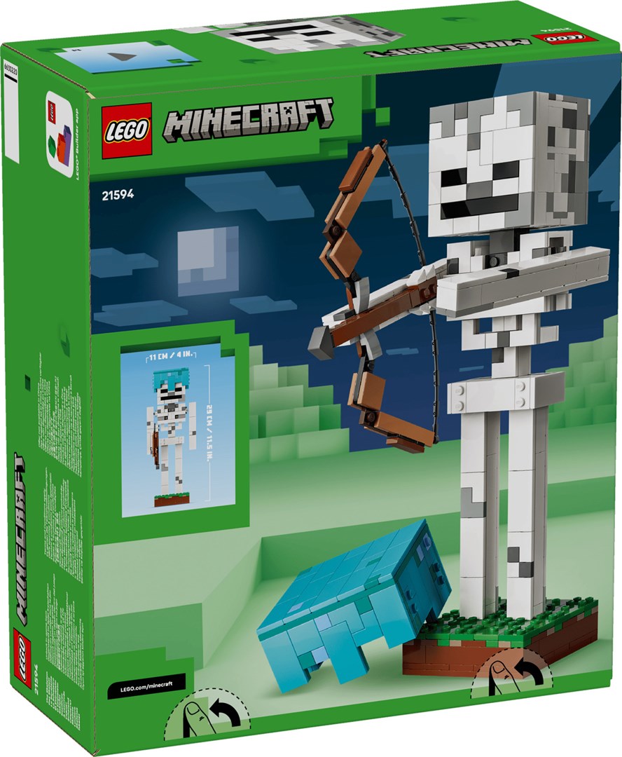 фото Блоковий конструктор LEGO Minecraft Скелет (21594) 1