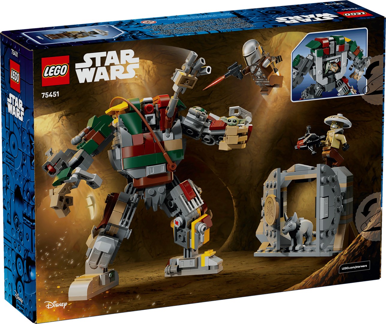 фото Блоковий конструктор LEGO Star Wars Hutt Palace Sentry Droid Showdown (75451) 1