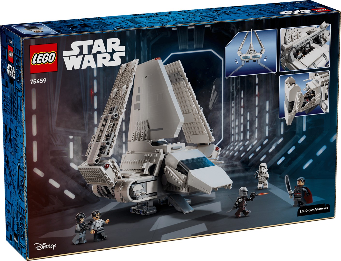фото Блоковий конструктор LEGO Star Wars Imperial Lambda-Class Shuttle (75459) 1