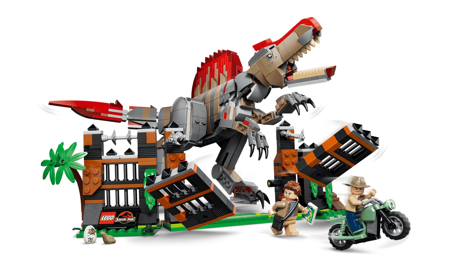 фото Блоковий конструктор LEGO Jurassic World Spinosaurus Dinosaur Escape (77982) 3