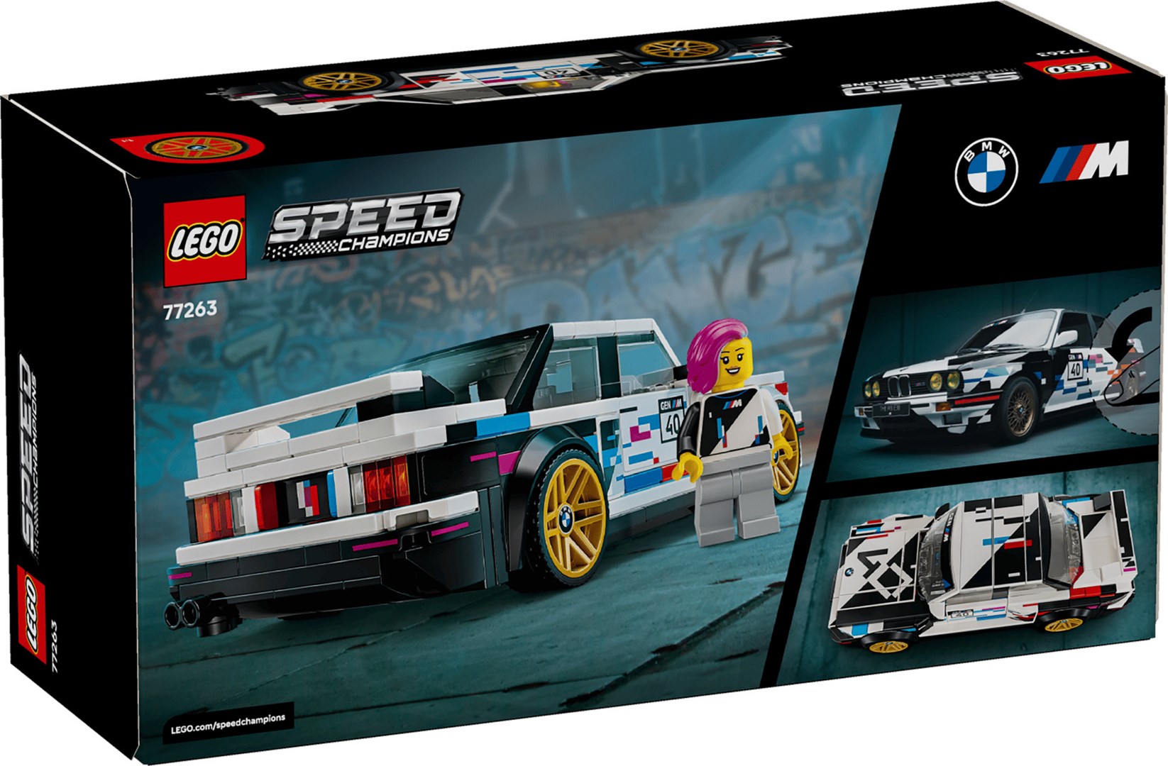 фото Авто-конструктор LEGO Speed Champions BMW M3 E30 (77263) 1
